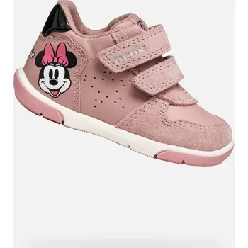Dívčí tenisky Dětské boty Geox Zapito s Minnie Mouse GEOX bílá | růžová 3436774
