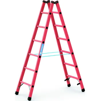 Žebřík ZARGES EFA B celoplastový stojací žebřík, Pracovní výška: 2,60 m