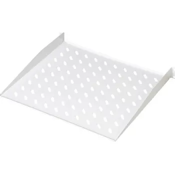 Racková skříň Digitus 19" pevná police 1U,ventilační otv.,šedá,nosn. 15kg, 400x44mm