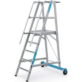 Žebřík ZARGES ZAP Safemaster Plus S plošinový žebřík, Pracovní výška: 4,60 m