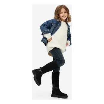 Dámské kozačky DeeZee Kozačky CEO-CS5592-32 Černá 34