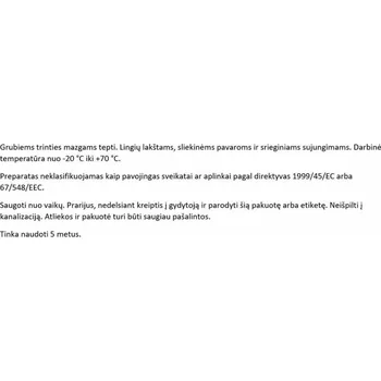 Plastické mazivo Grafitové mazivo, 0,8l