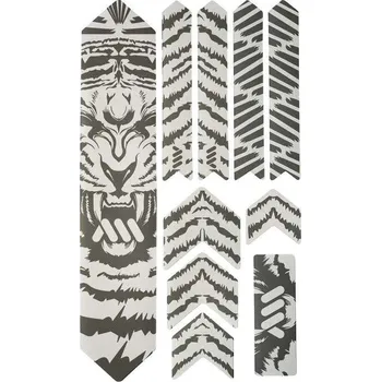 rám kola AMS Frame polep XL Clear/Tiger