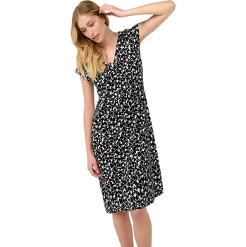 Dámské šaty Viskózové letní šaty Vamp 22497 černé velikost M