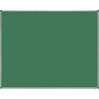 Magnetická tabule Rocada 6507GRCH, hliníkový rám, 150x120 cm, smaltovaná, zelená, pro psaní křídou