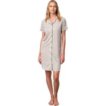 Dámské noční prádlo Vamp - Kostkovaná noční košile – Picnic velikost S