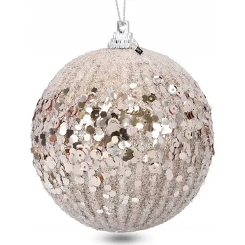 Vánoční dekorace Zdobená Vánoční Koule vánoční koule 8 cm, 1 ks
