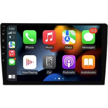 Autorádio Ossuret Dotykové 9" Autorádio s Android Auto, Apple CarPlay, GPS Navigace, Bluetooth, USB, WiFi