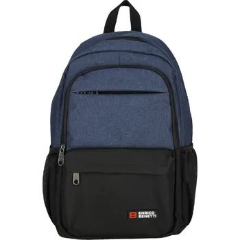 Školní batoh Enrico Benetti Hamburg 15" Notebook Backpack Blue 23l + Sleva 5% s kódem AKCE5