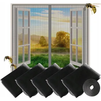 Síť proti hmyzu Moskytiéra do okna 130 cm x 150 cm