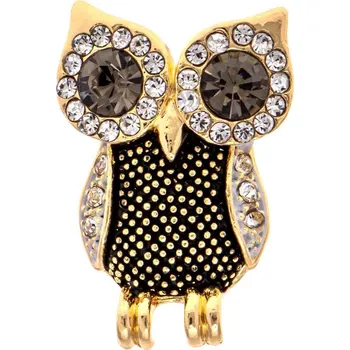 Brož Brož sova černá 9002056