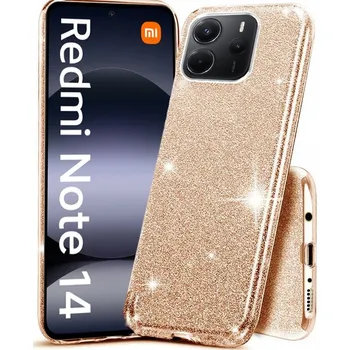 Pouzdro na mobilní telefon Zadní Kryt Hero Case pro Xiaomi Redmi Note 14 5G zlatá