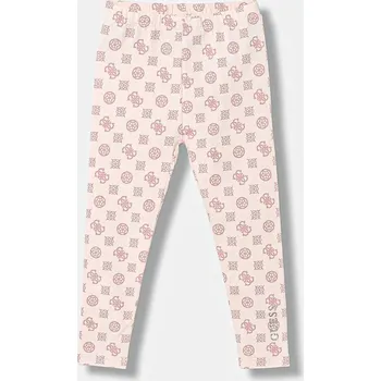 Dívčí legíny Dětské legíny Guess růžová barva, K5BB06 J1314 K5BB06.J1314.9BYA 30X, vel. 88-96
