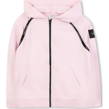 Chlapecká mikina Dětská mikina Marc Jacobs růžová barva, s kapucí, hladká, W60659 W60659.114.150 03X, vel. 126