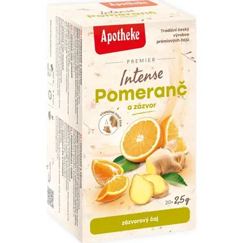 Čaj Apotheke Premier Intense Pomer.zázvor čaj 20x2.5g