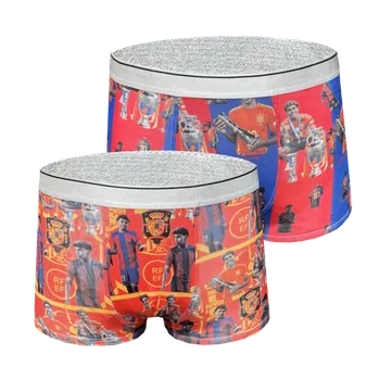 PeSaiL Chlapecké boxerky s potiskem fotbalisty - Lamine Yamal 19 (2ks/Balení) Velikost: 4-roky.(vel.98)