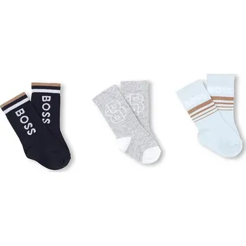 Chlapecké oblečení Dětské ponožky BOSS J52654 šedá 90X, vel. 17