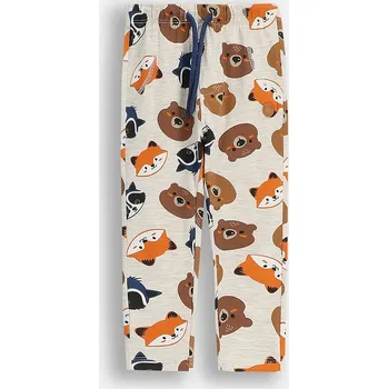 Kojenecké tepláky Coccodrillo šedá barva, FOREST FRIENDS BOY NEWBORN ZC5122102FBN 09X, vel. 68