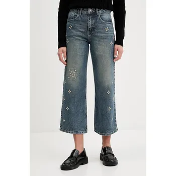 Dámské džíny Džíny Desigual dámské, high waist, 25WWDD11 modrá 95X, vel. 42