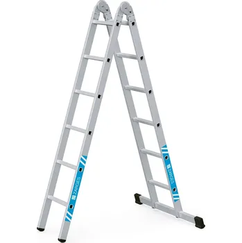 Žebřík ZARGES Combimaster X víceúčelový sklapovací žebřík, Pracovní výška jako opěrný žebřík: 4,40 m