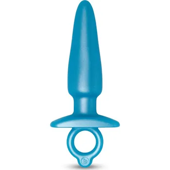 Anální kolík B-Vibe Sleek Plug - Aqua
