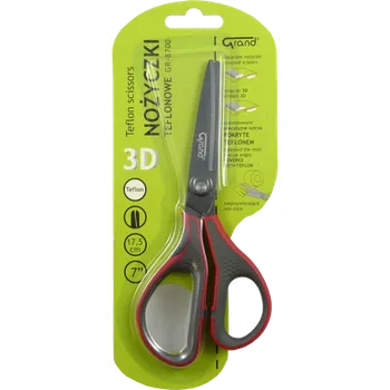 Kancelářské nůžky Nůžky teflonové, 17,5cm, 1ks