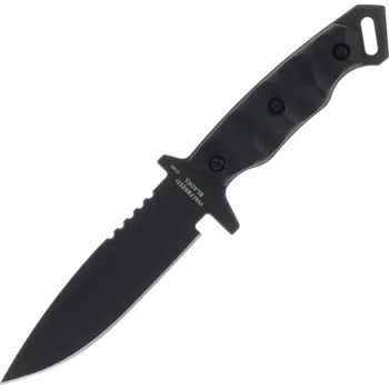 lovecký nůž Halfbreed Blades Medium Infantry Knife - Pevná čepel MIK-03P Gen-2 BLK - K340