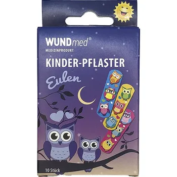 Náplast WUNDmed Náplast dětská - sovičky WUNDmed náplasti sovičky