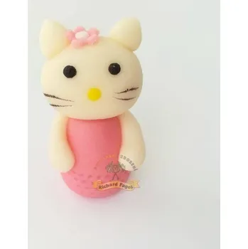 Figurka Figurka na dort HELLO KITTY 5cm z kokosové hmoty - Fagos