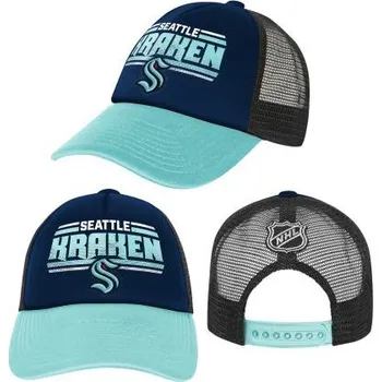 Kšiltovka Outerstuff Dětská kšiltovka Seattle Kraken NHL Essentials Snapback Trucker