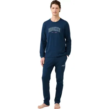 Pánská móda Vamp - Sportovní pánské pyžamo 21615 velikost XL