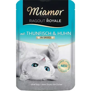 Krmivo pro kočku Schmusy Miamor Ragout Thunfisch & Huhn in sauce 100g