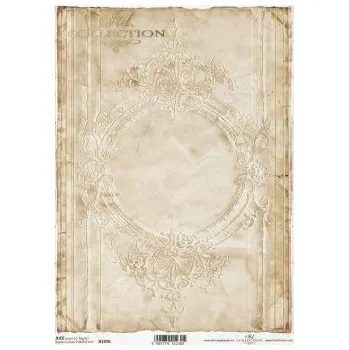 Umělecký papír Rýžový papír - Vzor - R1696