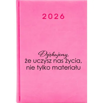 Kalendář Knižkový kalendář 2026 A5 FunnyCase růžový