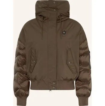 Blauer Dámská Péřová Bunda Harley, tmavě hnědá, 34