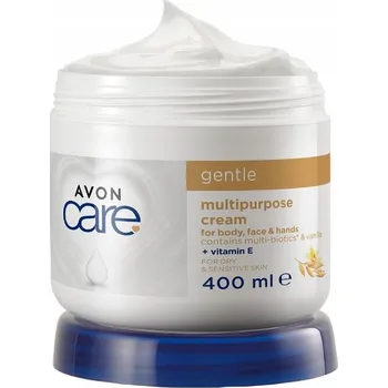 Krém na Obličej, Ruce a Celé Tělo 400 ml s Multibiotiky AVON Care Gentle