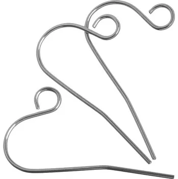 Materiál na výrobu šperku Afroháček z chirurgické oceli (50 ks)