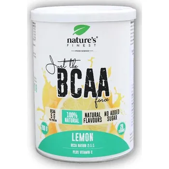 Aminokyselina Natures Finest BCAA Powder 2:1:1 200g citron