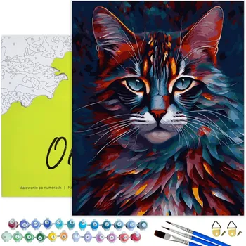 MALOVÁNÍ PODLE ČÍSEL Kreativní obrazy k malování podle čísel 40x50 OhArt