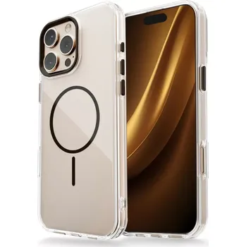 Pouzdro na mobilní telefon Kryt iPhone 17 Pro Max Thin Mag černý