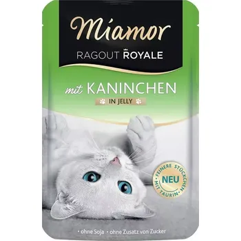 Krmivo pro kočku Schmusy Miamor Ragout Kaninchen in Jelly 100g