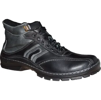 Pánské polobotky Madler pánská zimní obuv LZ-58 Barva: černá, Velikost: 42