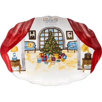 Talíř Servírovací talíř Costa Nova 40 cm TA401.WHI vícebarevná MLC