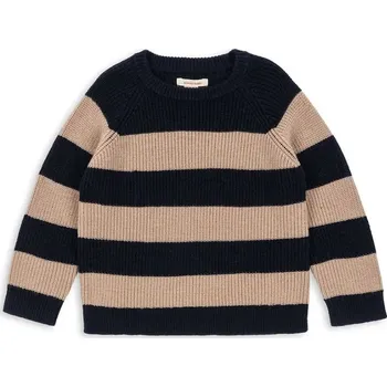 Dívčí svetr Dětský vlněný svetr Konges Sløjd VITUM KNIT SWEATER KS104041.9BYA námořnická modř 59X, vel. 98