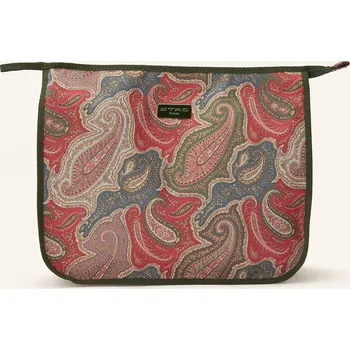 Kabelka Etro Dámská Kosmetická Taštička, zelená / petrolejová /...