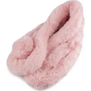 Deštník Kožešinová šála 15x75 cm pudrová 1 ks