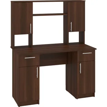 Psací stůl Psací stůl VEKTOR Barva: ořech - tmavý