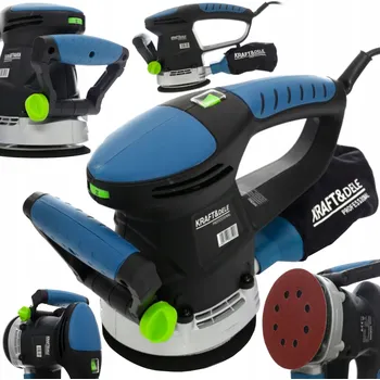 excentrická bruska EXCENTRICKÁ BRUSKA NA DŘEVO S REGULACÍ VÝKONU, SILNÁ 1200W