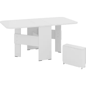 Konferenční stolek Konferenční stolek skládací KVADRO Barva: bílá