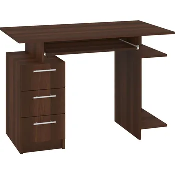 Psací stůl PC stůl PEGAS Barva: ořech - tmavý
